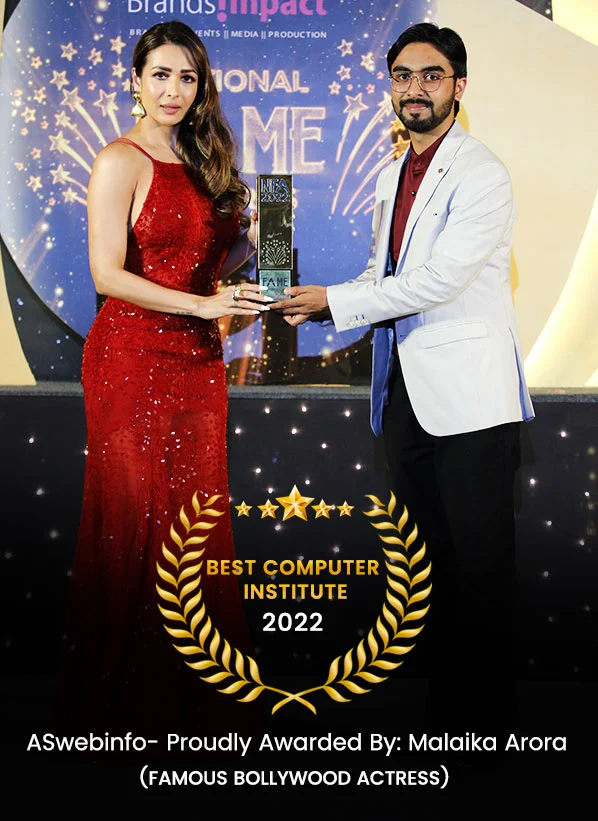 (National Fame award 2022) proudly presented by Malaika Arora to M.D Ajay Sahdev